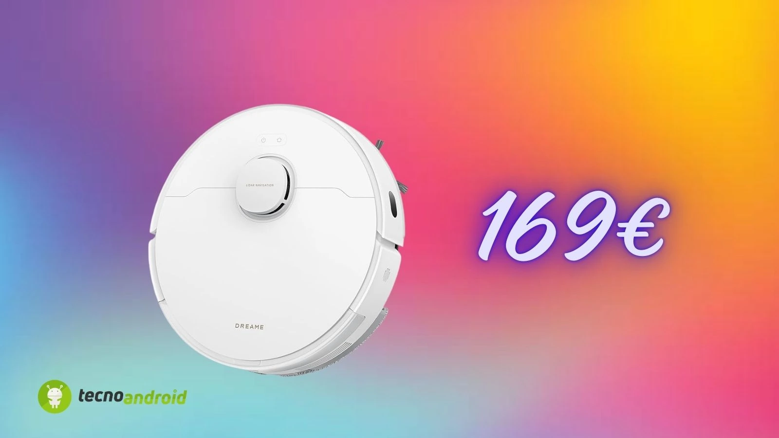 DREAME D20: robot aspirapolvere lavapavimenti su Amazon a meno di 200€