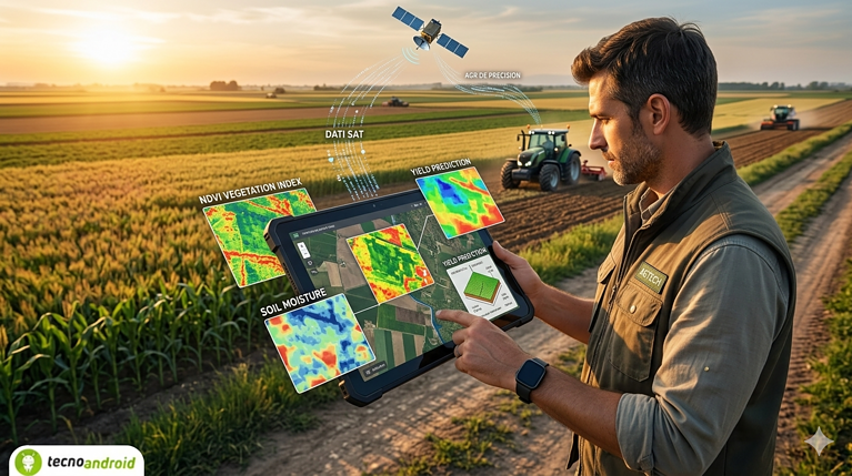 Dati satellitari in agricoltura: la tecnologia che cambia tutto