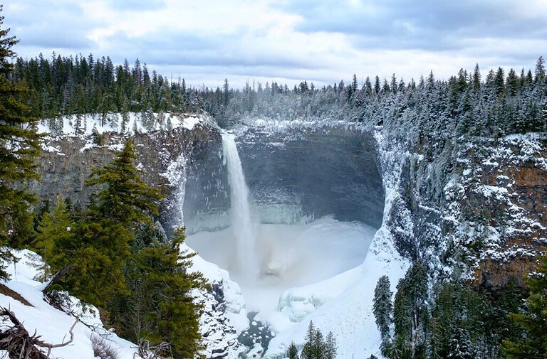 Helmcken Falls cascata Canada calderone della morte