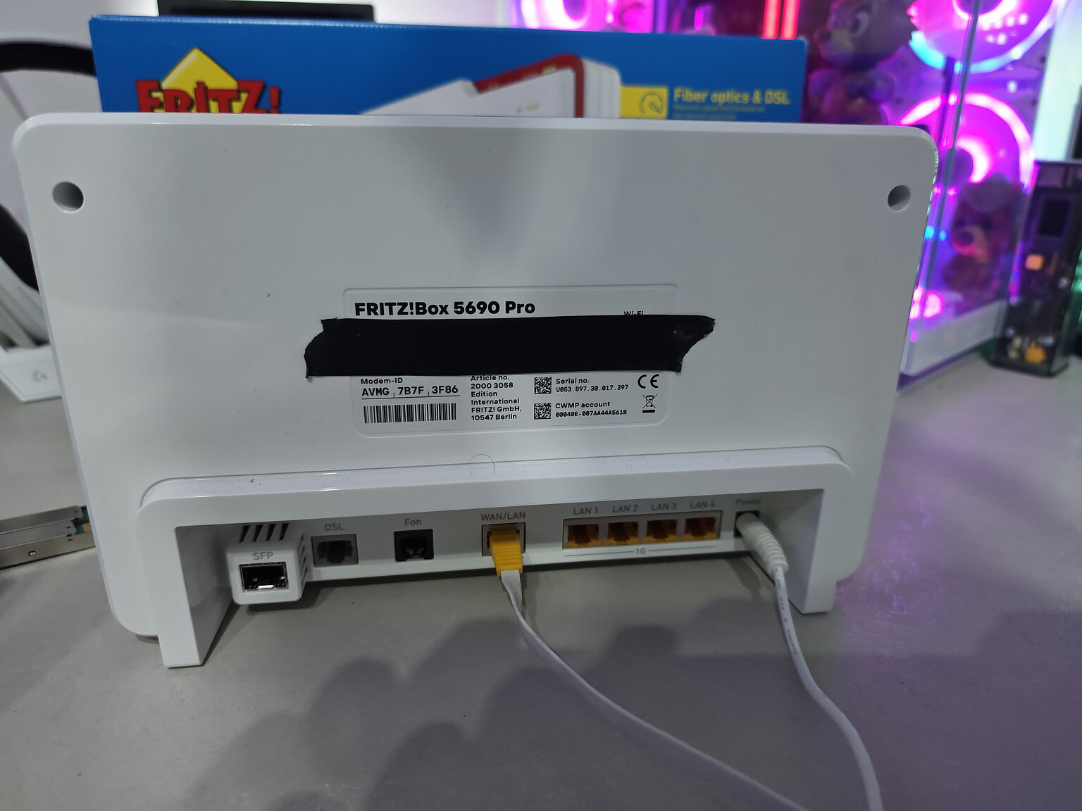 FRITZ!Box 5690 Pro: il modem quasi perfetto per FTTH e FTTC Recensione ...