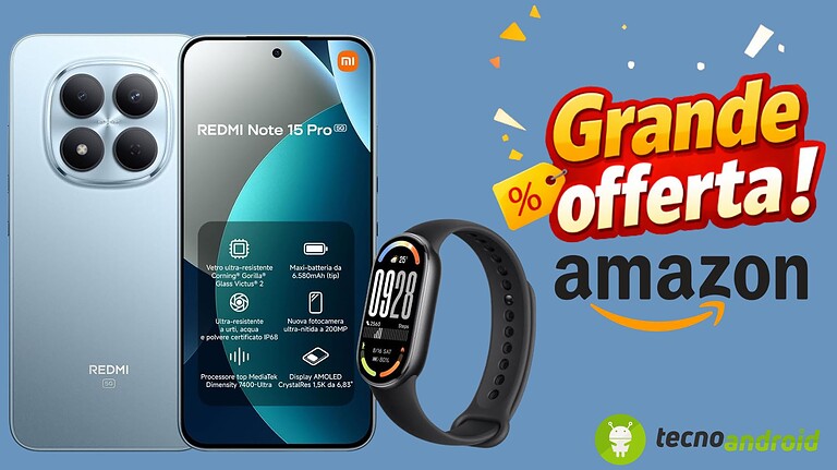 Xiaomi Redmi Note 15 Pro 5G: solo su Amazon adesso in super offerta