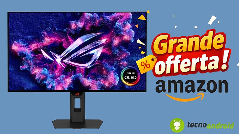 Amazon: oggi il monitor ASUS ROG Strix OLED ad un prezzo stracciato