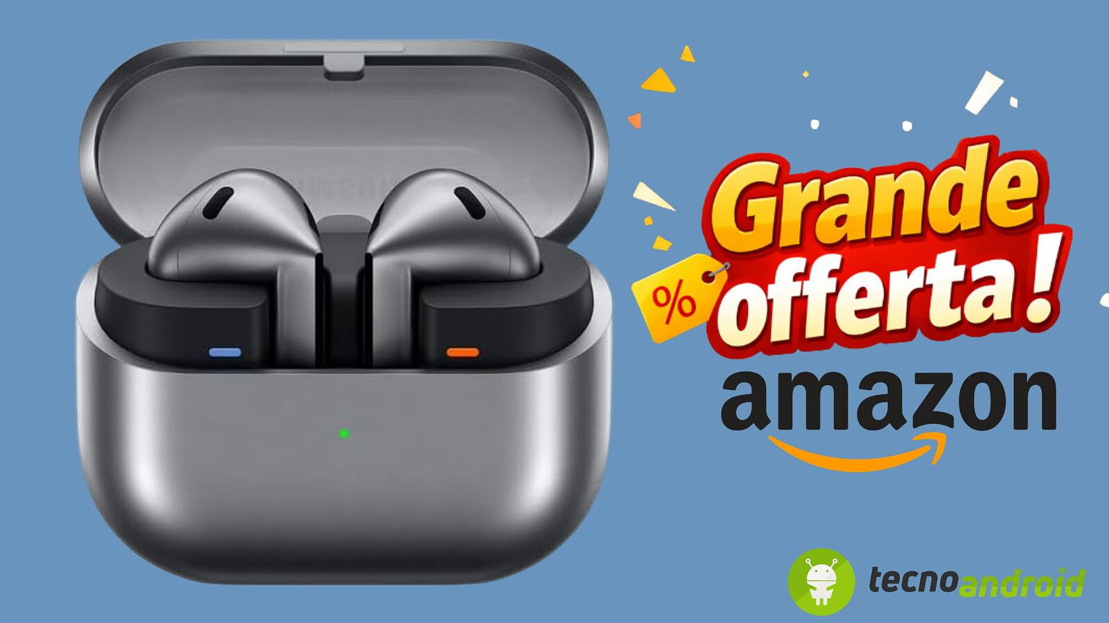 Amazon, nuova promo folle da non perdere sui Samsung Galaxy Buds3
