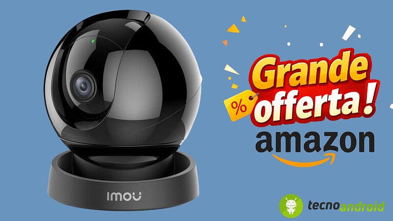 Telecamera Imou Rex 3D oggi su Amazon ad un prezzo davvero speciale