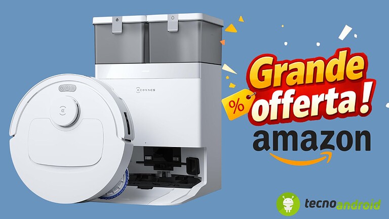 Pulizia senza pensieri con Amazon: l'Ecovacs Deebot T30C OMNI Gen2 è al -36% di sconto