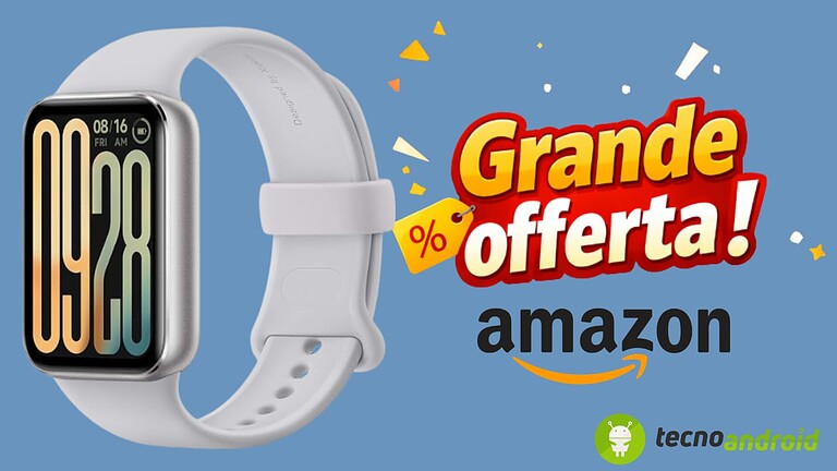 Amazon scatenata: Xiaomi Smart Band 9 Pro -38% offerta