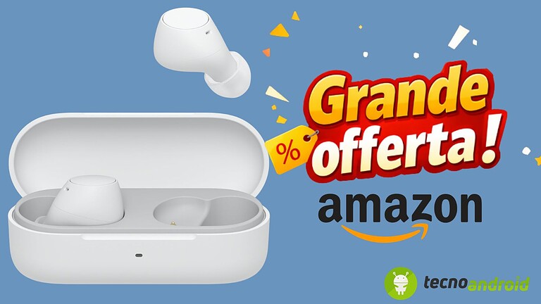 Su Amazon le Sony WF-C510 sono in offerta: cuffie true wireless piccole e molto leggere