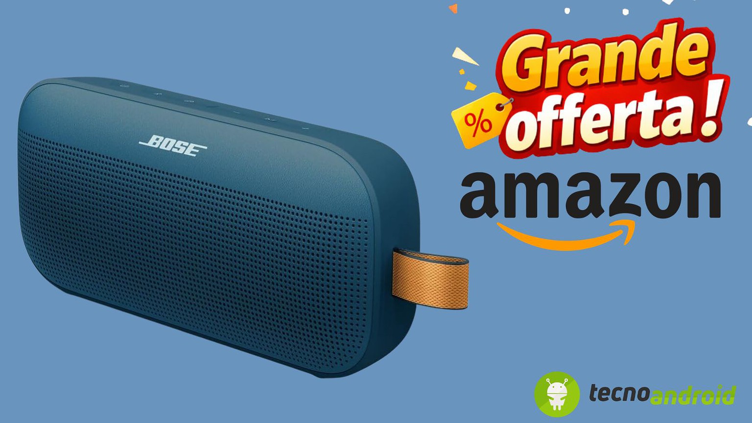 Nuova promo Amazon: Bose SoundLink Flex 2ª Gen a soli 129,99€