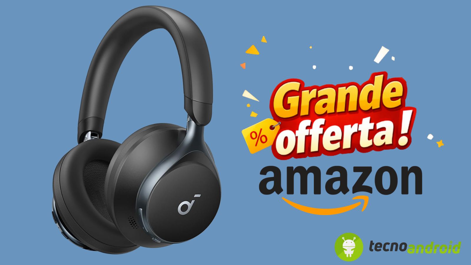 Cuffie Soundcore Anker Space One in offerta: su Amazon lo sconto è eccezionale