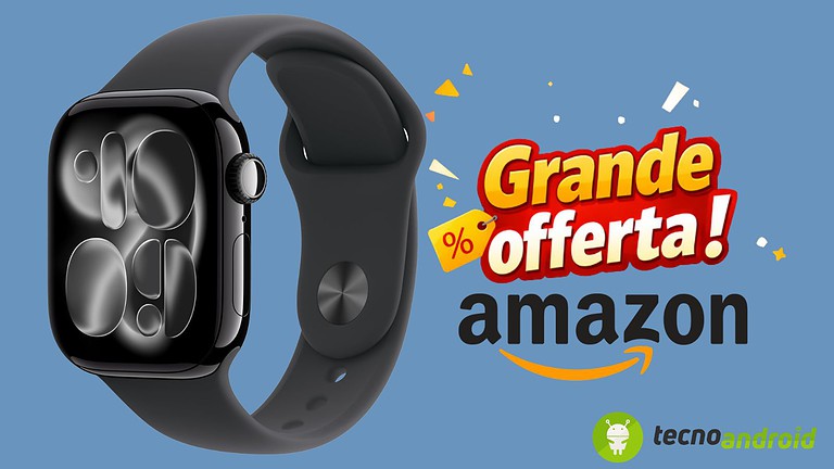 Offerta Amazon: l'Apple Watch Series 11 GPS ora al 22% di sconto