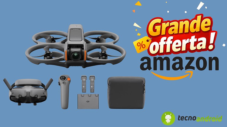 Nuova promo Amazon: il set DJI Avata 2 Fly More Combo ad un prezzo stracciato