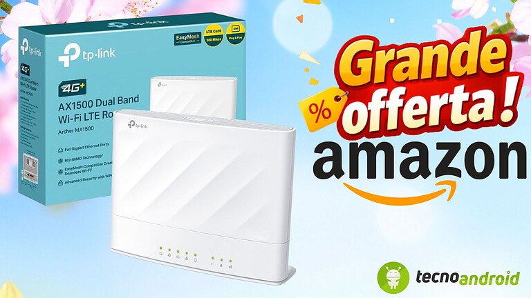 Promo shock su Amazon: TP-Link Archer MX1500 Router WiFi ad un costo folle