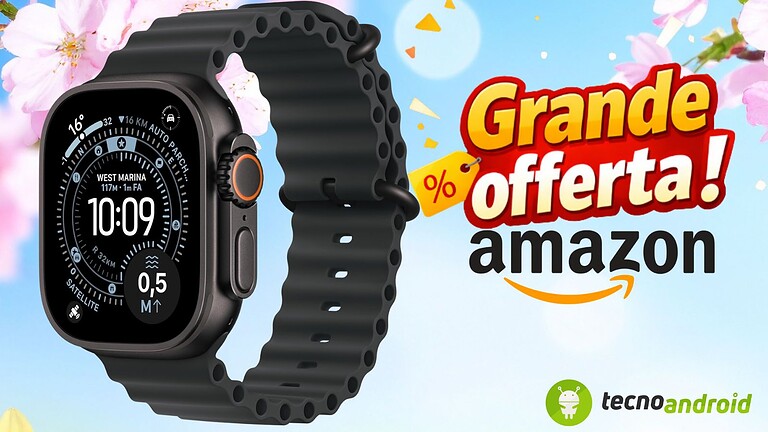 Amazon sorprende con la promo irresistibile sull'Apple Watch Ultra 3