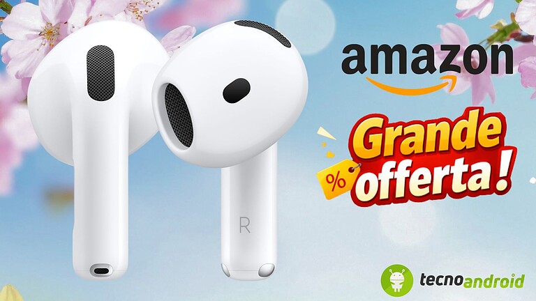 Apple AirPods 4 su Amazon: musica, tecnologia e prezzo da urlo