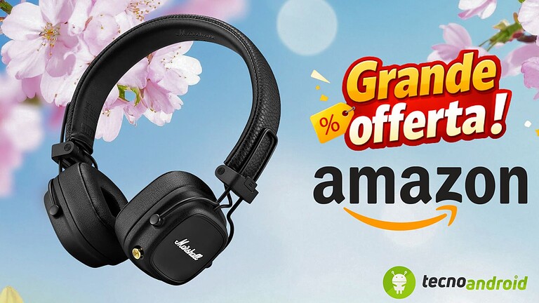 Cuffie Marshall Major IV in promo: Amazon abbassa finalmente il costo