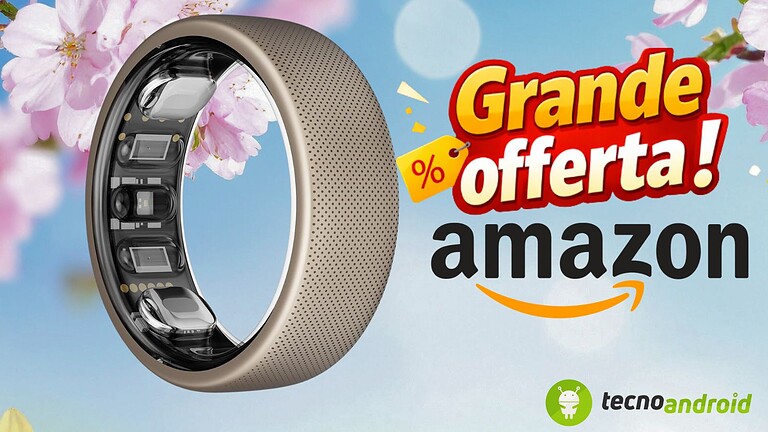 Sconto Amazon sull'Amazfit Helio Ring: adesso è a meno di 100€