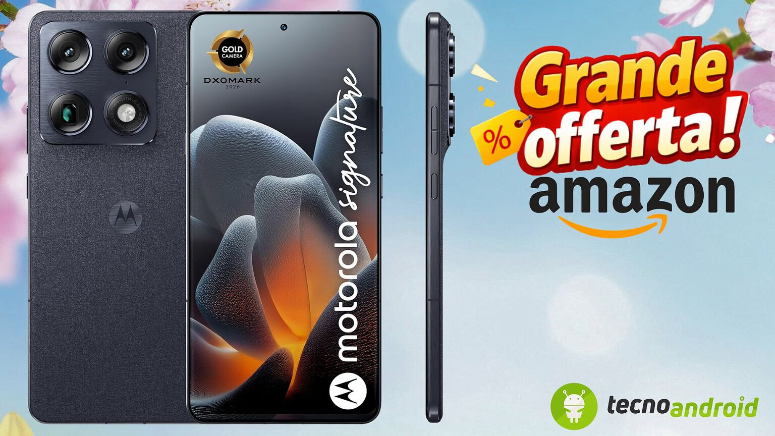 Nuovo Motorola Signature: ora in esclusiva su Amazon ad un prezzo speciale