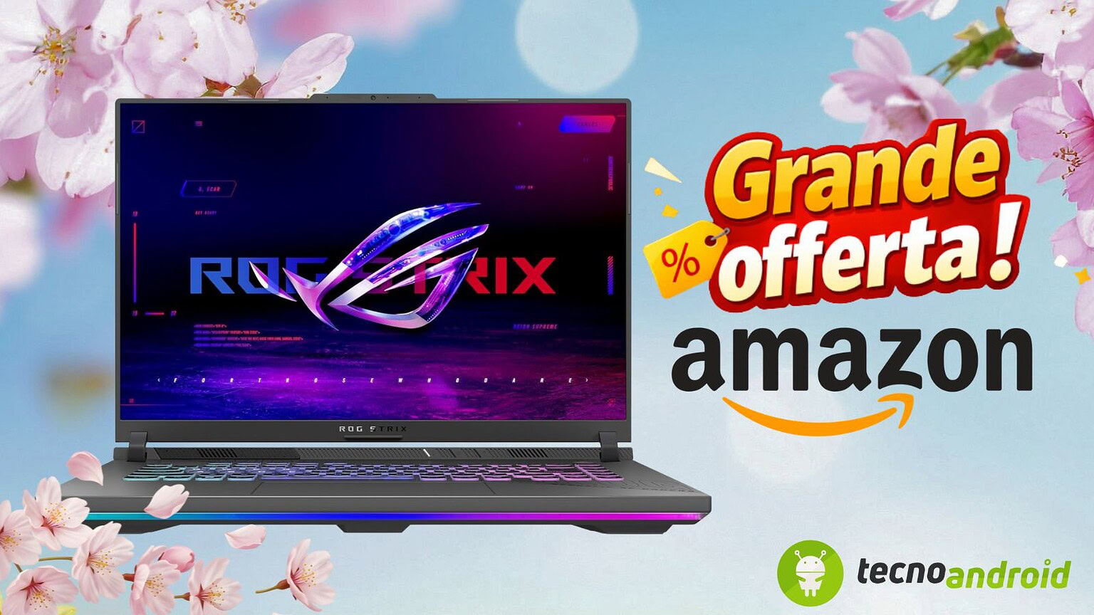 Amazon: ASUS ROG Strix G16 2025 domina con il suo prezzo eccezionale