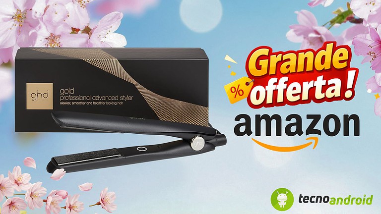 Amazon e la ghd Gold in promo: la piastra che ti fa dire wow