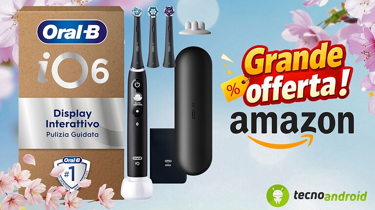 Amazon: Oral-B Spazzolino Elettrico ricaricabile in super offerta