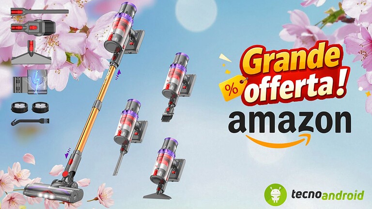 Coovy SU7 su Amazon: la scopa elettrica dalla potenza sublime