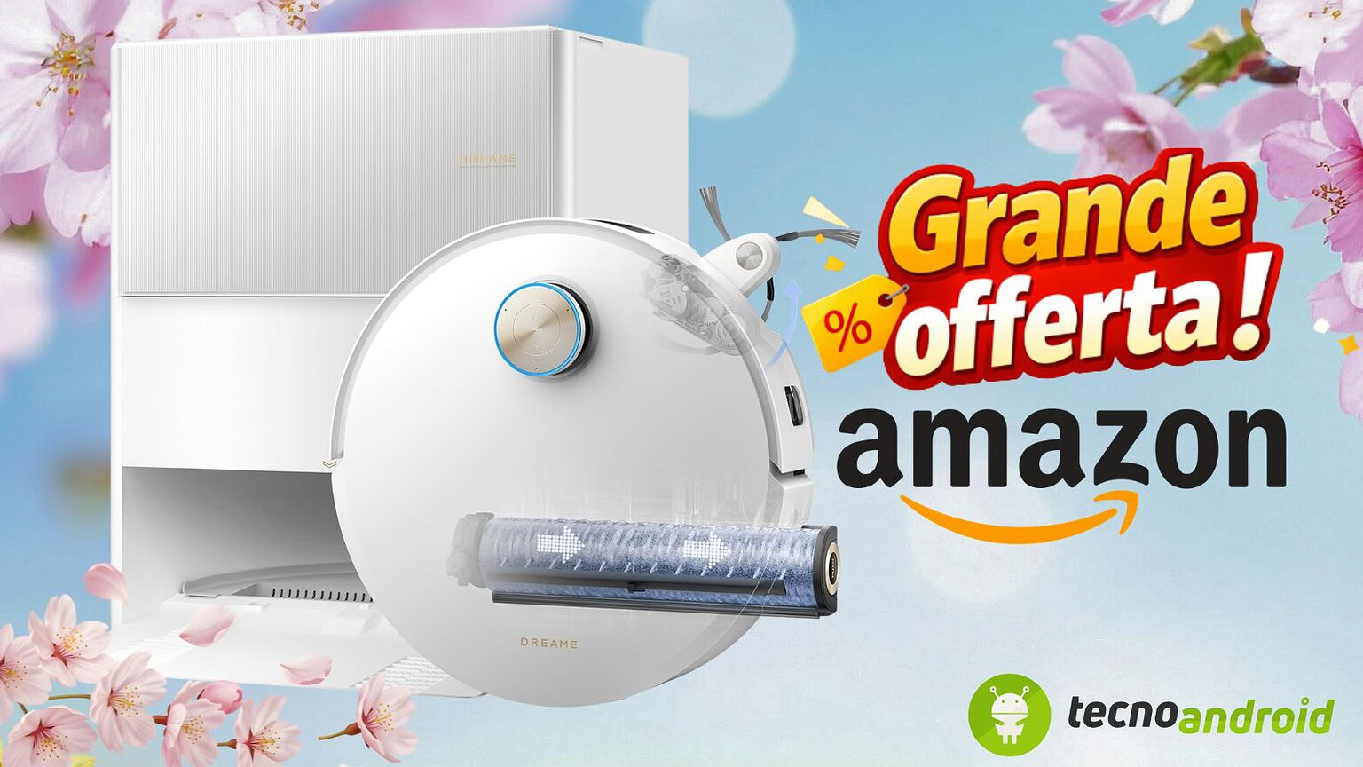 Nuova promo Amazon: il DREAME Aqua10 Ultra Roller Complete ad un prezzo top