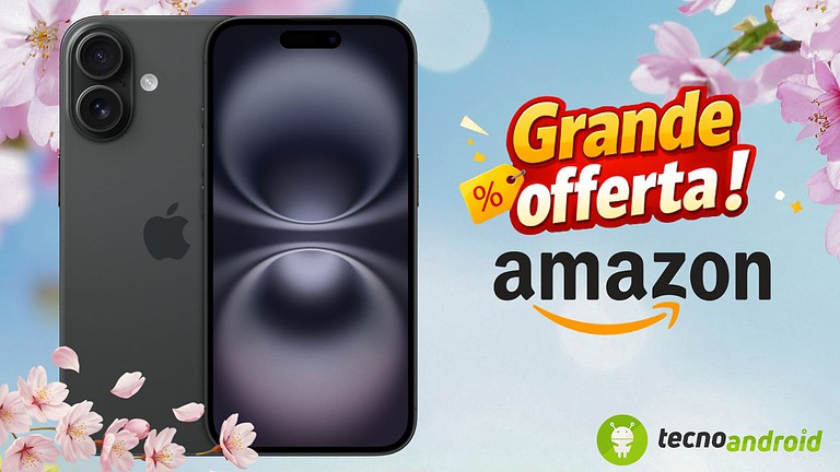 Apple iPhone 16 128 GB su Amazon: solo adesso al -22% di sconto