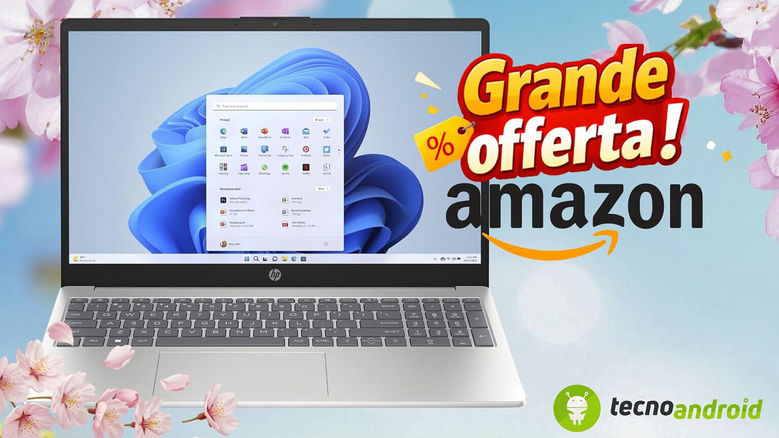 Amazon: il HP Laptop 15-fc0016sla in offerta a soli 529,99€ solo oggi