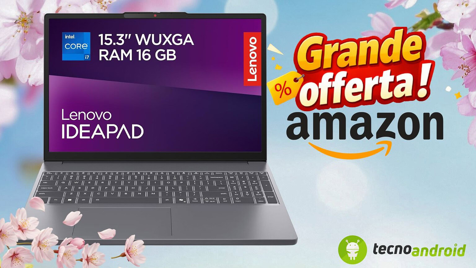 Amazon e Lenovo IdeaPad Slim 3: potenza leggera a prezzo unico