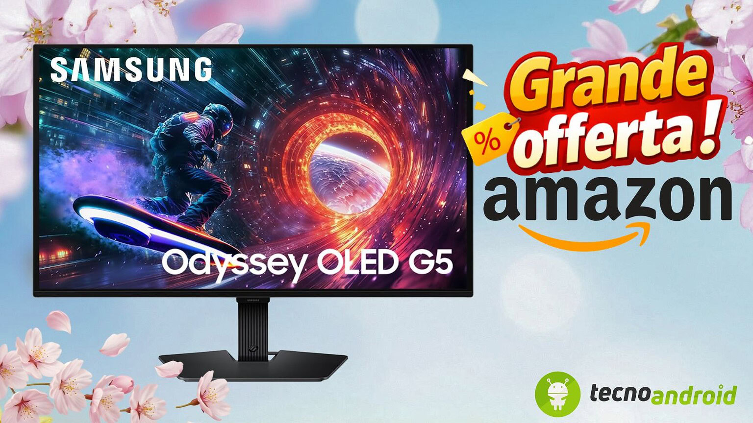 Samsung Monitor Gaming Odyssey OLED G5: un'offerta Amazon irresistibile