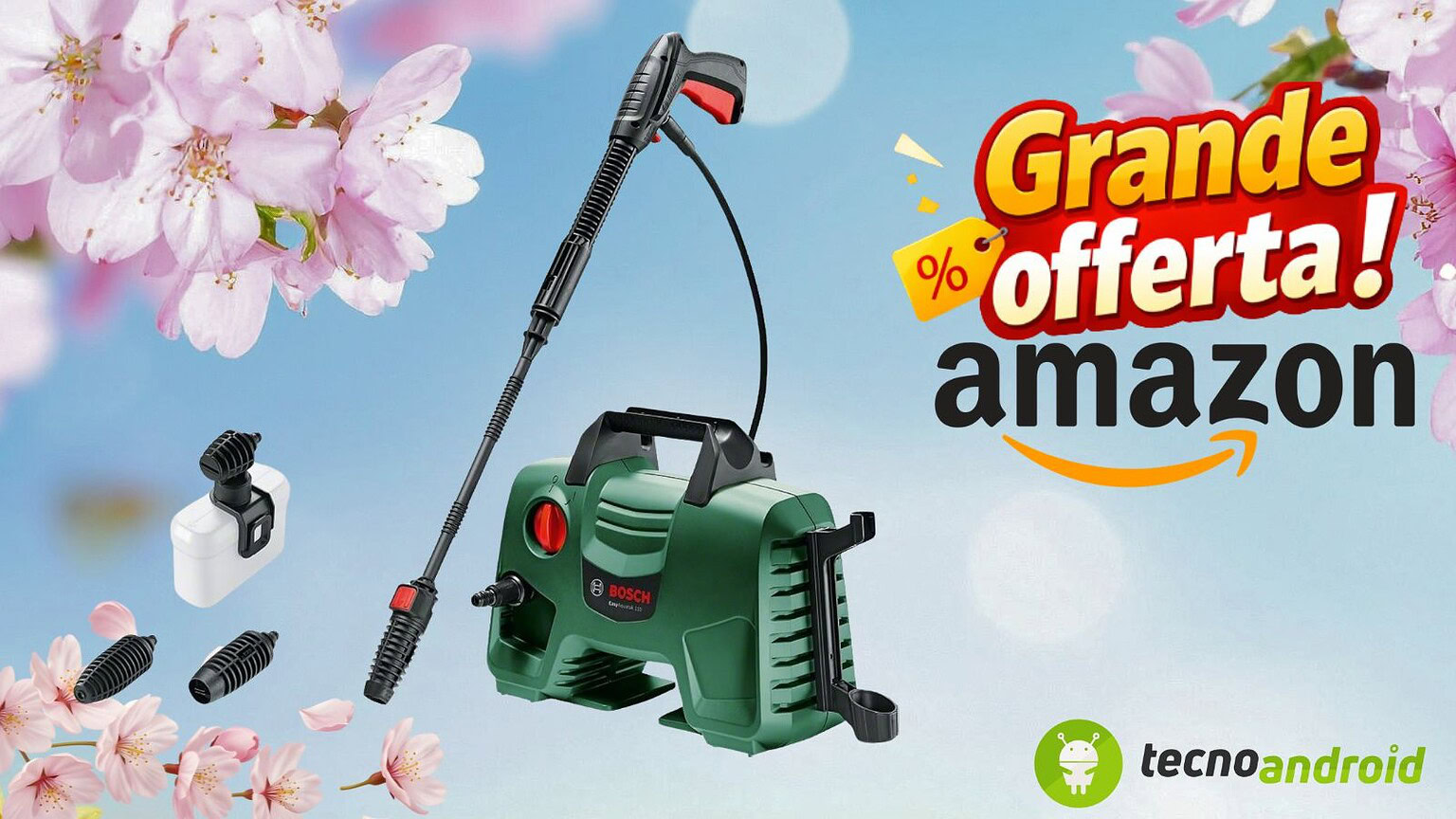 Bosch EasyAquatak 110 su Amazon: pulizia potente, prezzo super