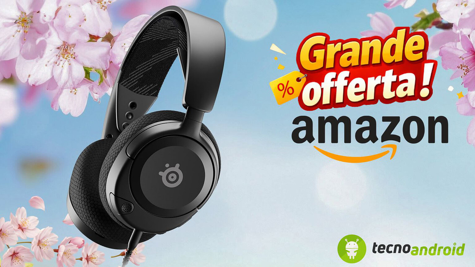 Cuffie SteelSeries Arctis Nova 1: il prezzo su Amazon è di soli 42,49€