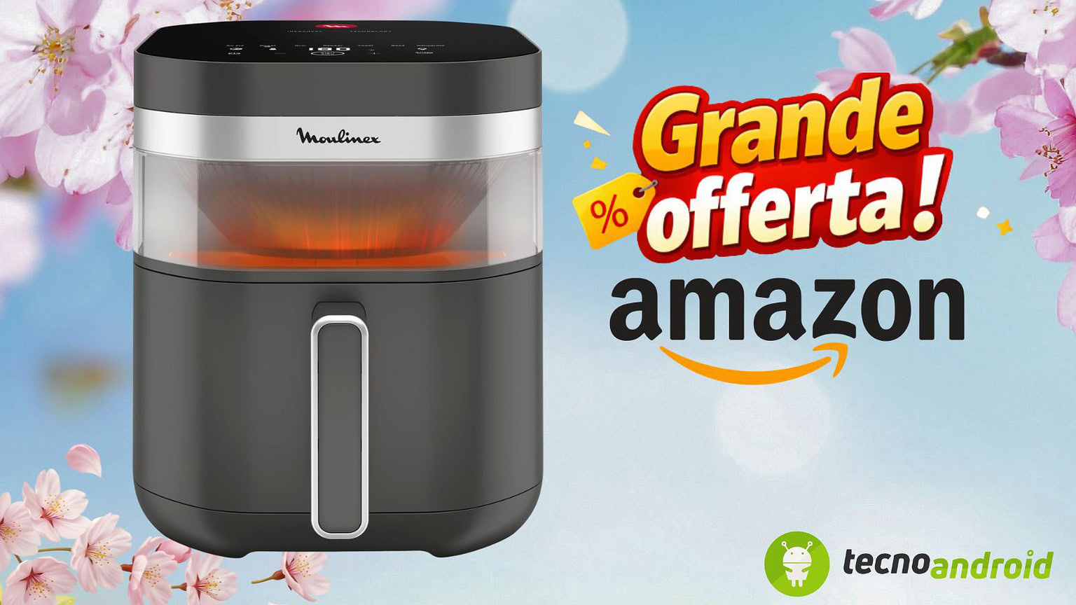 Moulinex Easy Fry Infrared su Amazon: l'offerta da un prezzo croccante