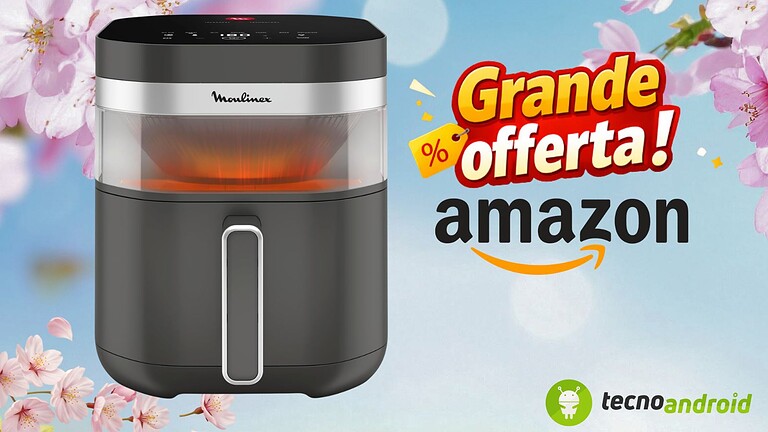 Moulinex Easy Fry Infrared su Amazon: l'offerta da un prezzo croccante