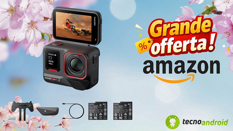 Insta360 Ace Pro 2 su Amazon: riprese wow a prezzo shock