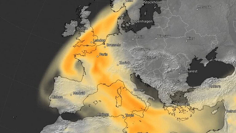 nube sahariana