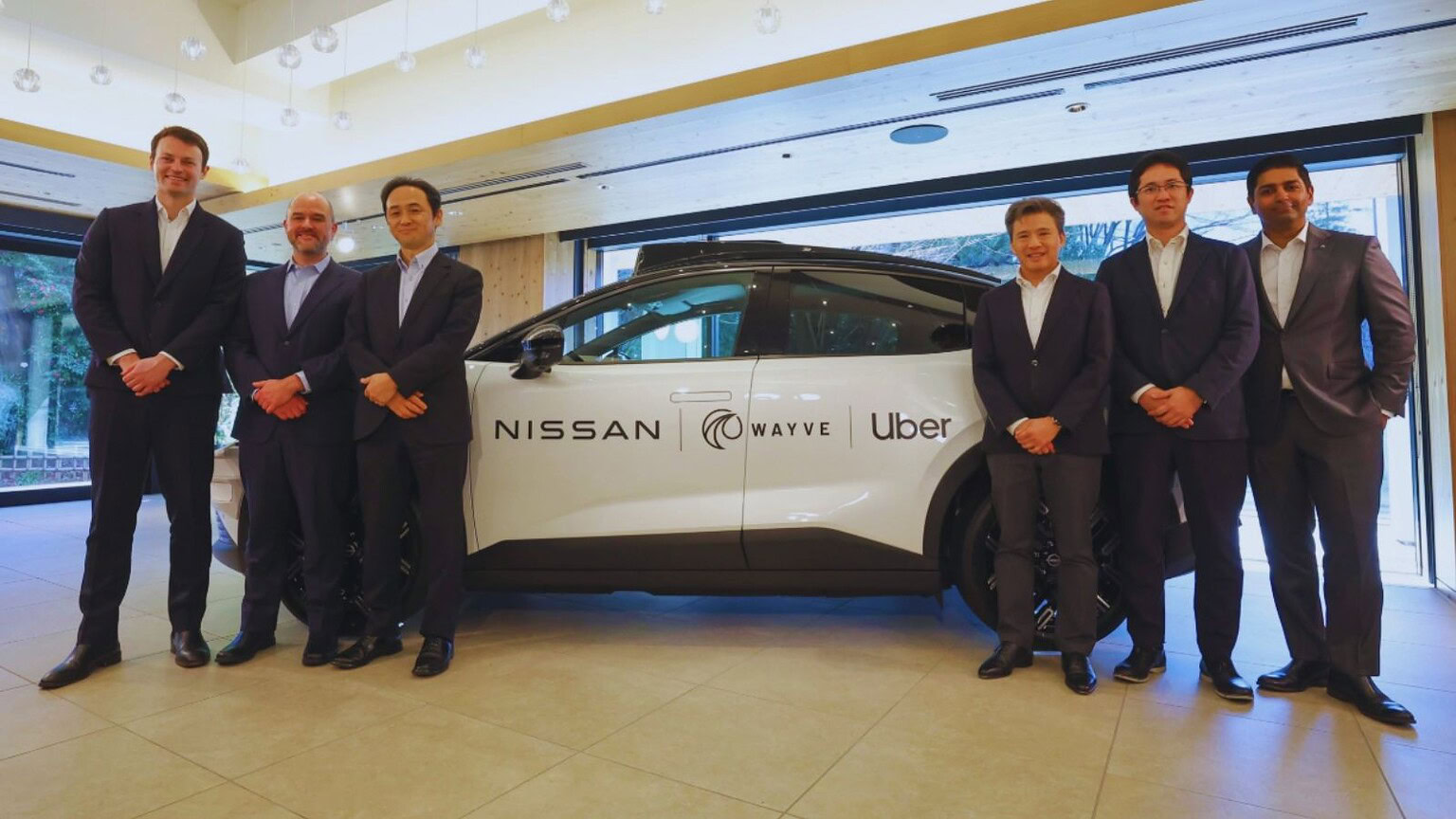 Nissan Wayve Uber