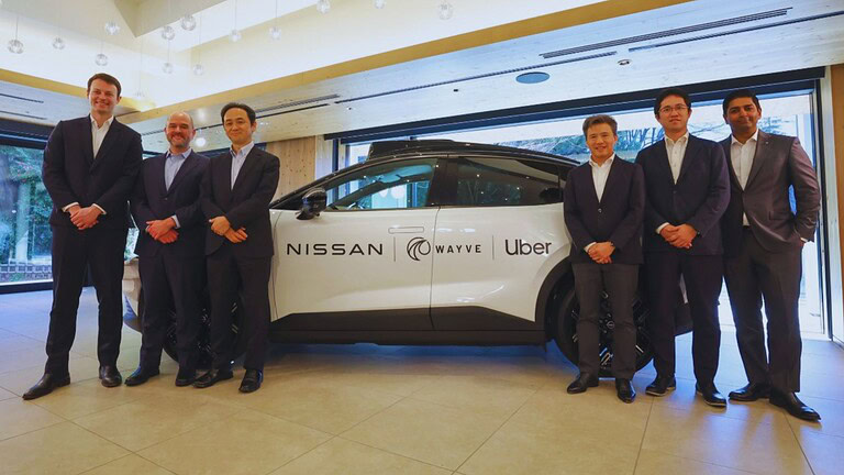 Nissan Wayve Uber