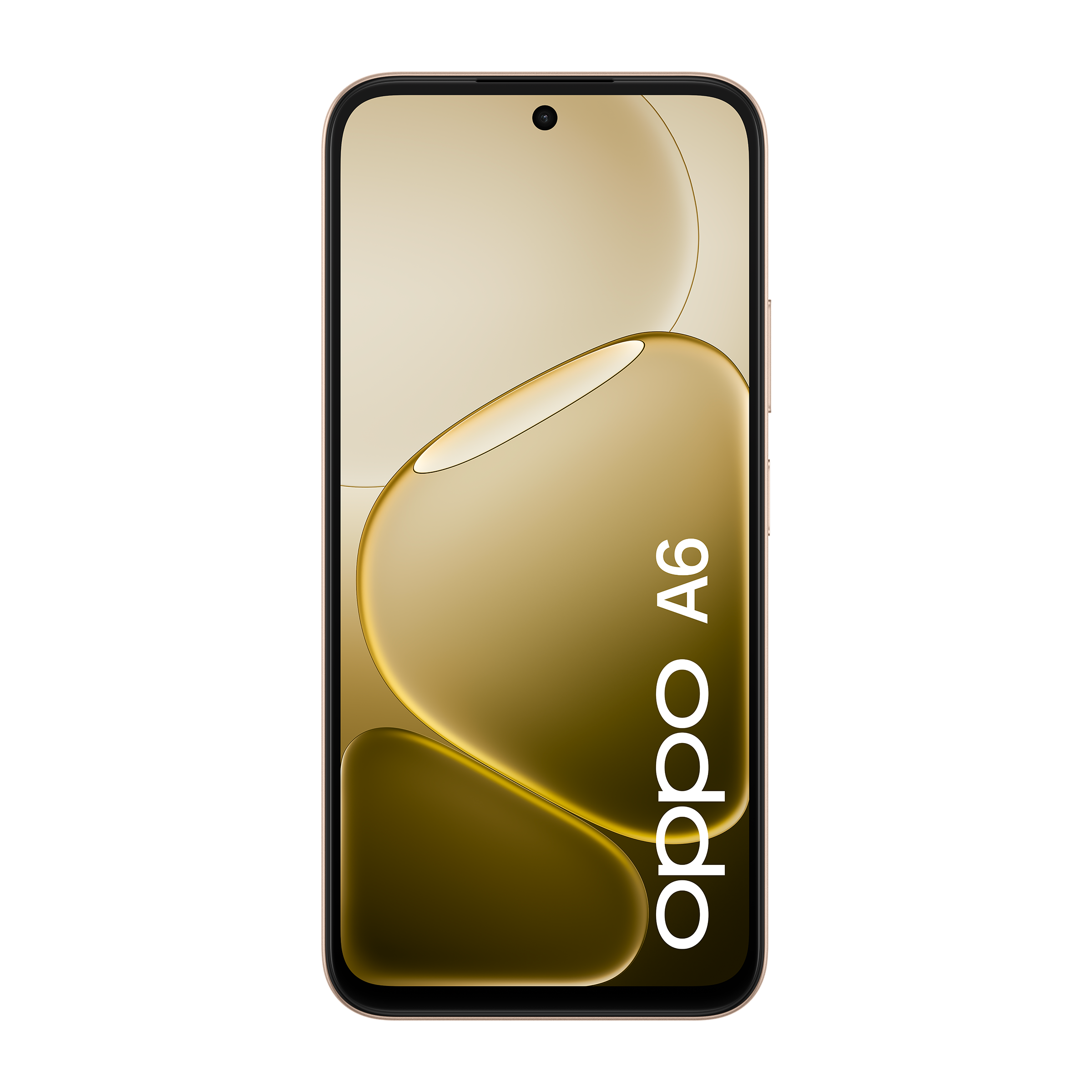 OPPO A6_Aurora Gold_Front 02