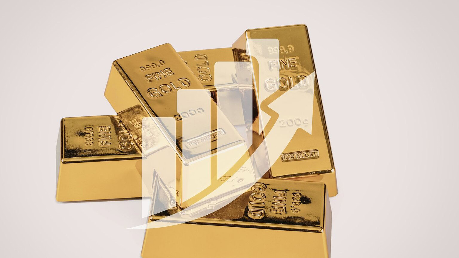 Prezzo dell'oro in crollo: -470€ in una settimana