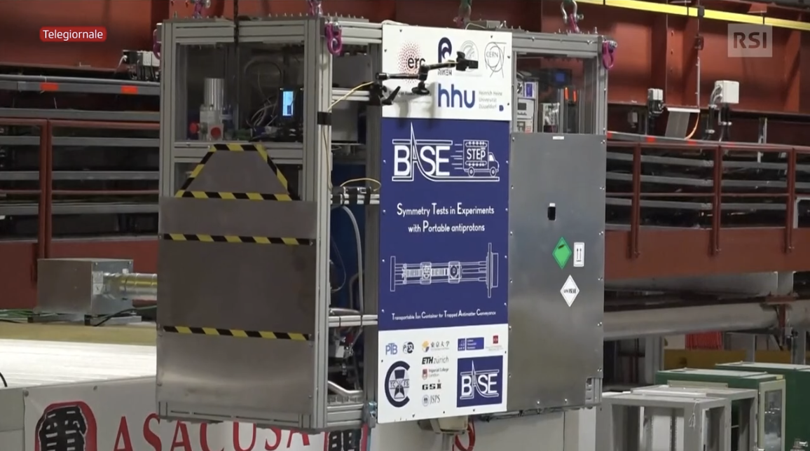 Antimateria trasportata per la prima volta CERN Ginevra