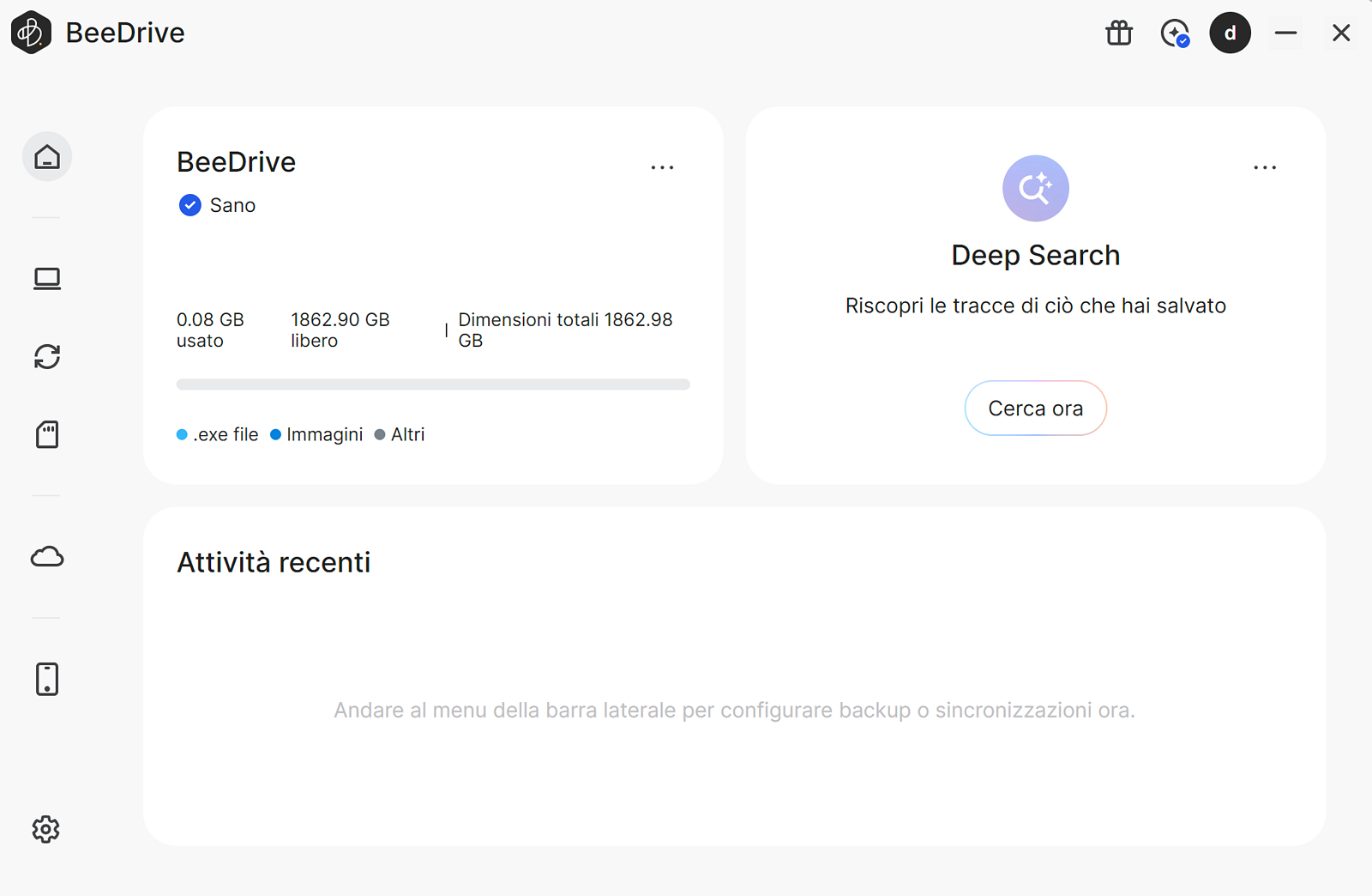 Synology BeeDrive - funzionalità