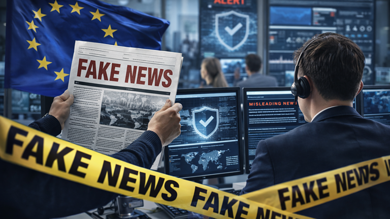 UE lancia il Centro europeo contro le fake news