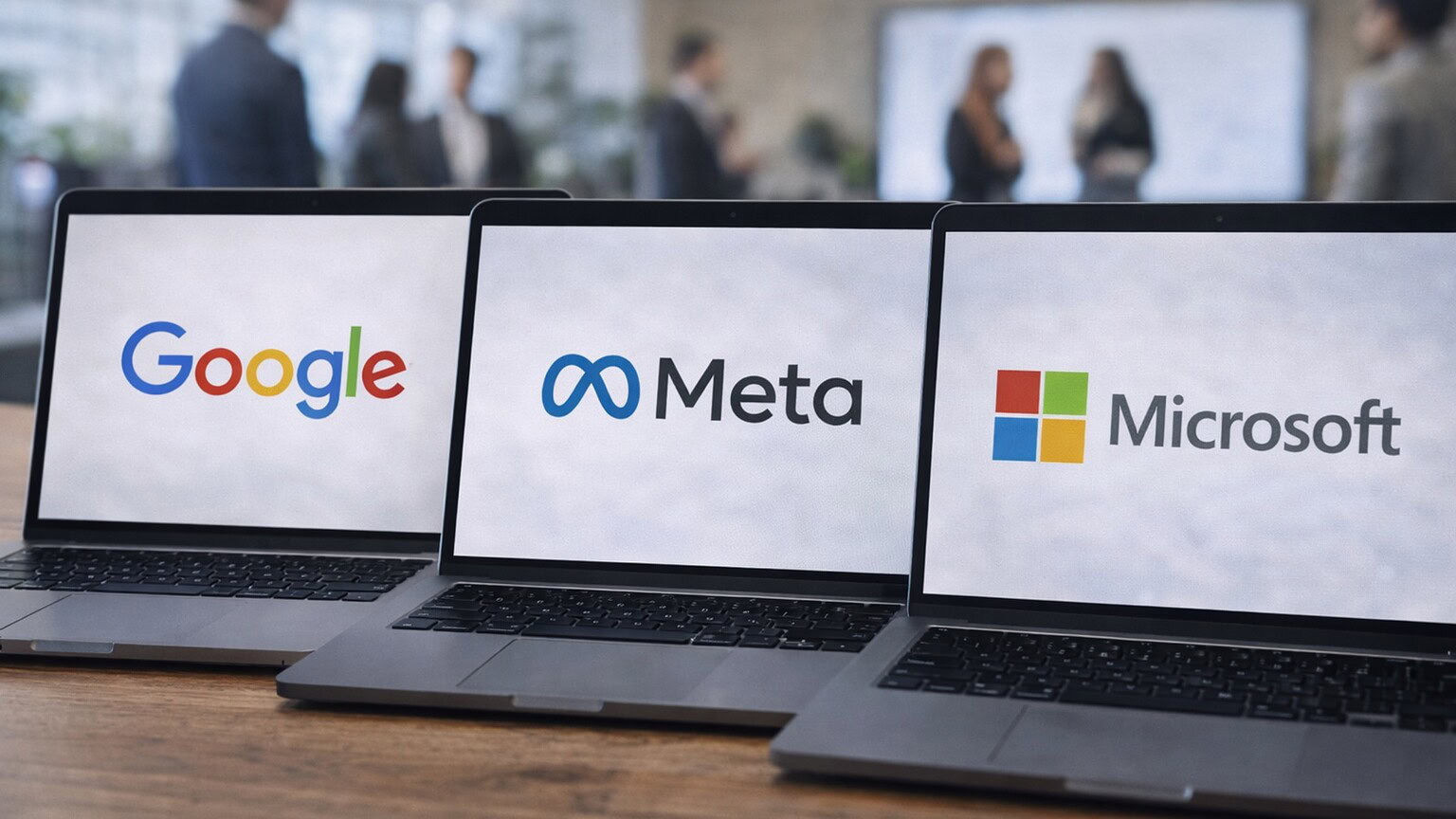 ai google, meta e microsoft