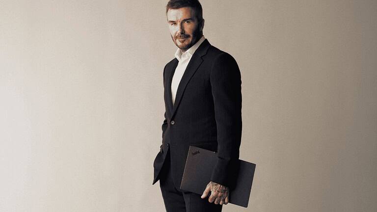 Lenovo sceglie David Beckham come partner globale per l'AI nello sport