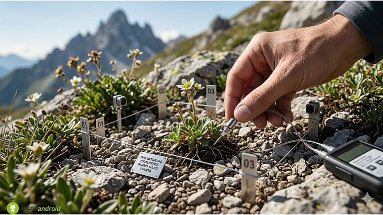 Salvataggio evolutivo in natura: il primo caso documentato con una pianta