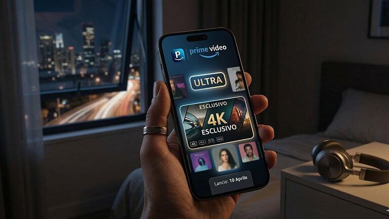 Amazon lancia Prime Video Ultra: 4K esclusivo dal 10 aprile