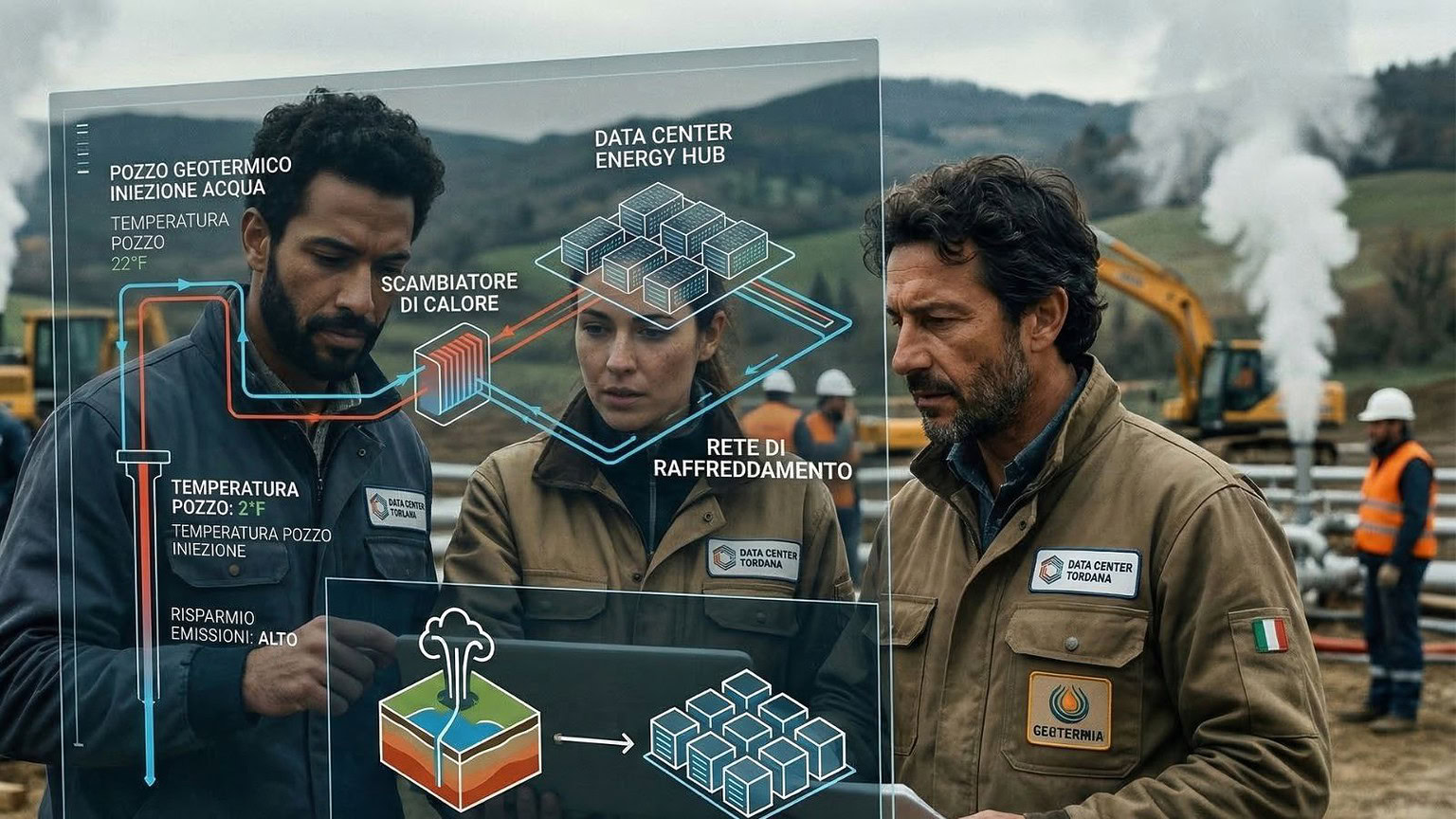 Data center in Toscana: la geotermia potrebbe cambiare tutto