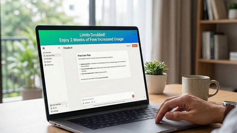 Claude raddoppia i limiti gratis per due settimane: ecco come funziona