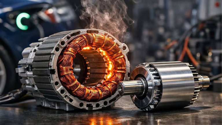 Leghe metalliche rivoluzionarie: la svolta per i motori elettrici